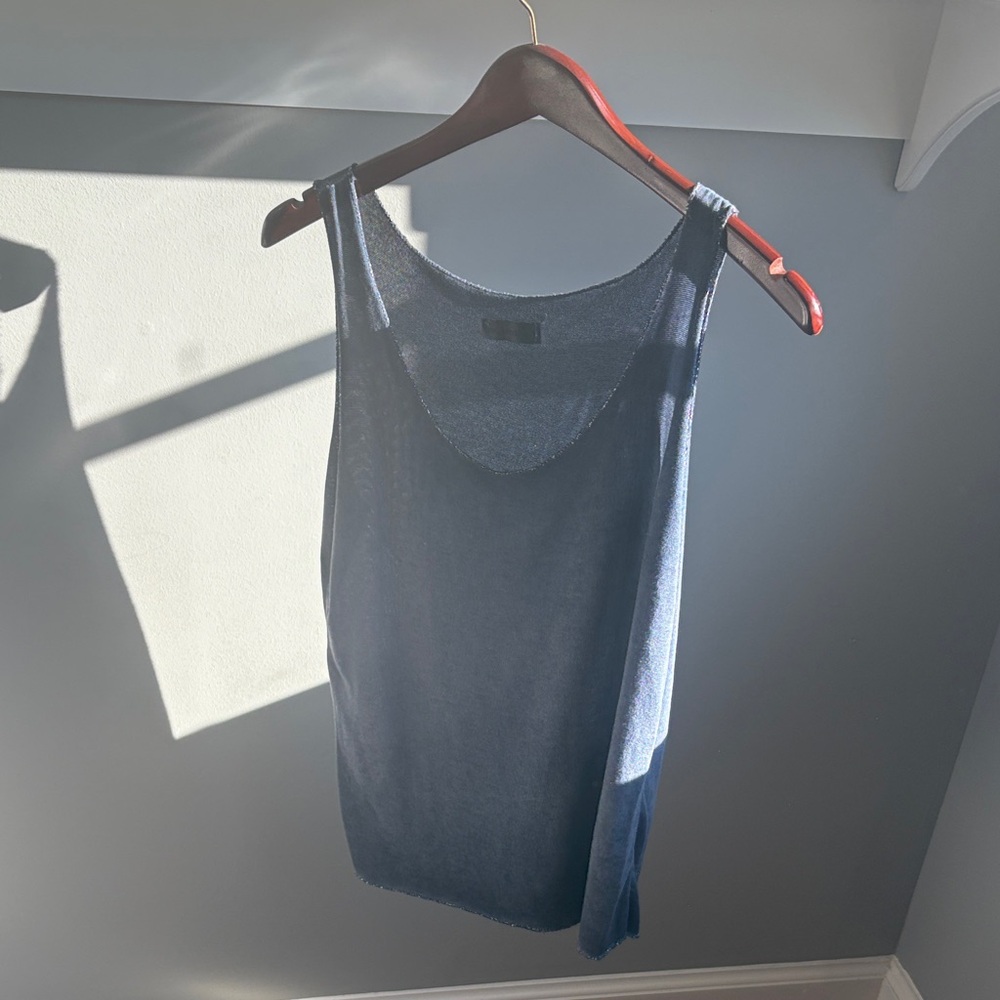 Stylish Women's Navy Tank Top
